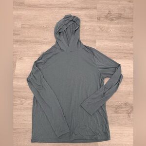 Free Fly Blue Pullover Hoodie Women's Size Small Lightweight Comfy Loungewear